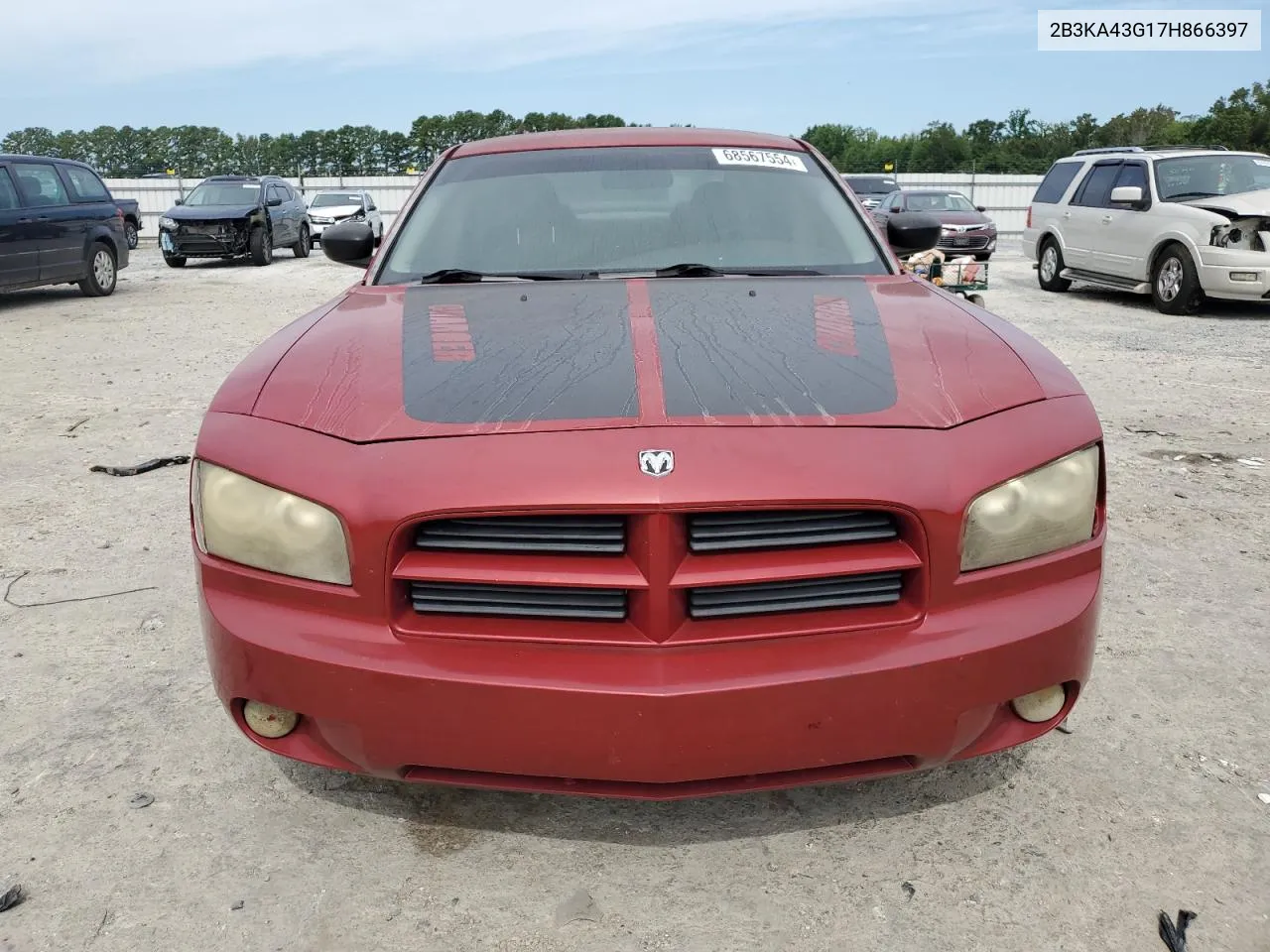 2007 Dodge Charger Se VIN: 2B3KA43G17H866397 Lot: 68567554