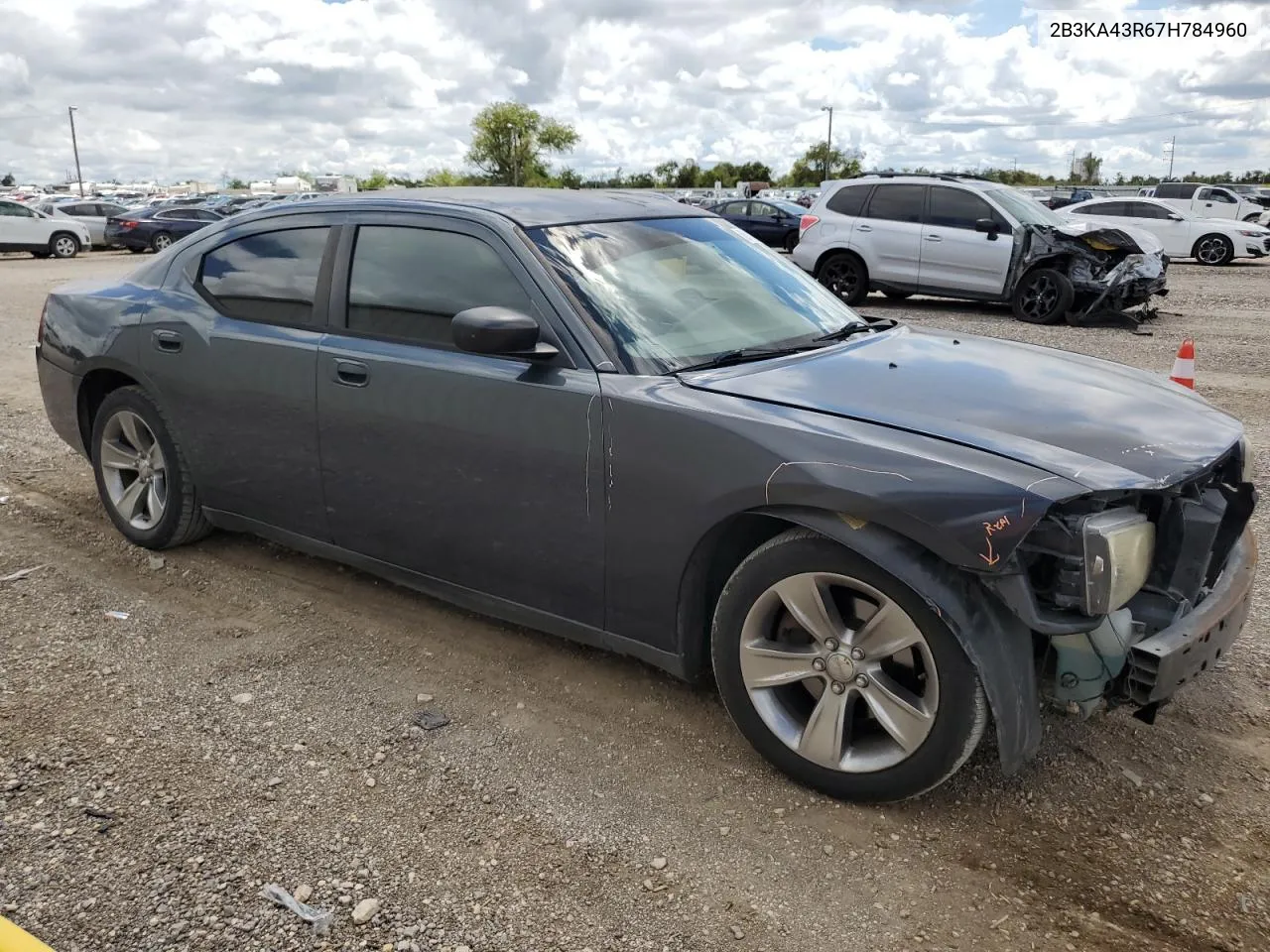 2007 Dodge Charger Se VIN: 2B3KA43R67H784960 Lot: 69487664