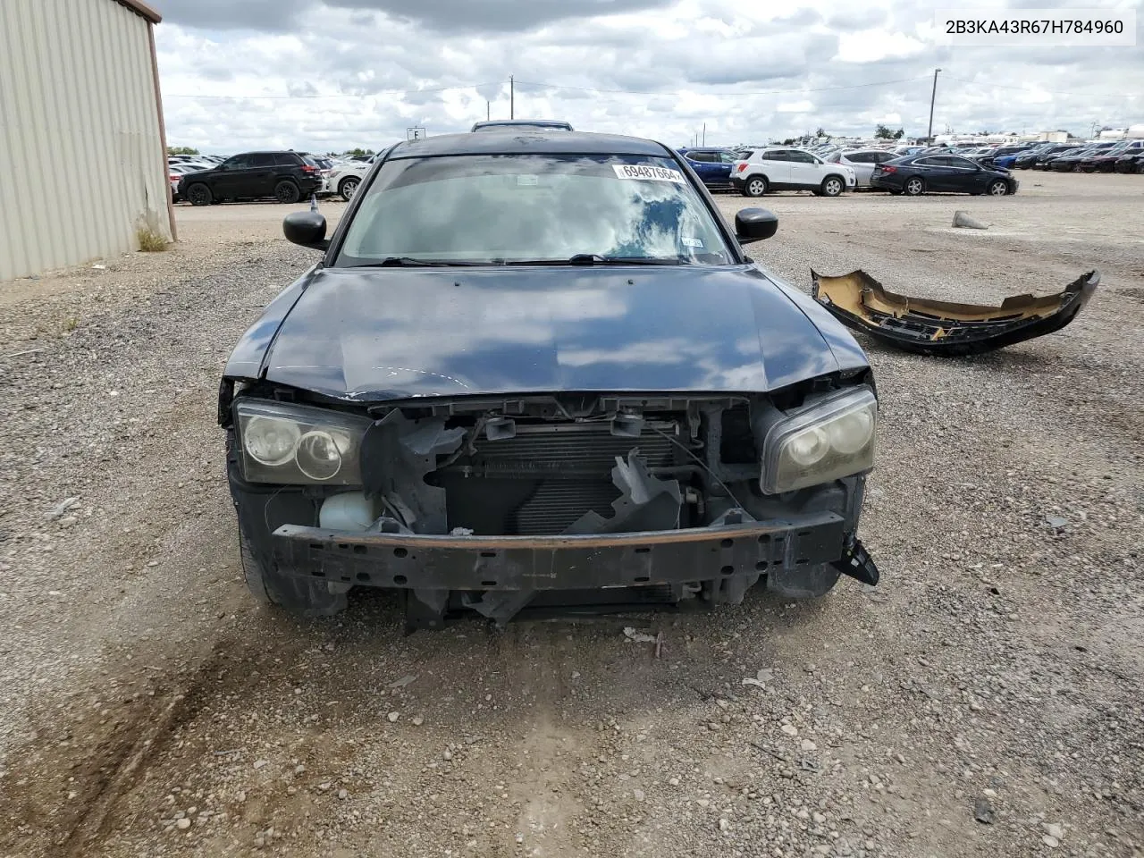 2007 Dodge Charger Se VIN: 2B3KA43R67H784960 Lot: 69487664