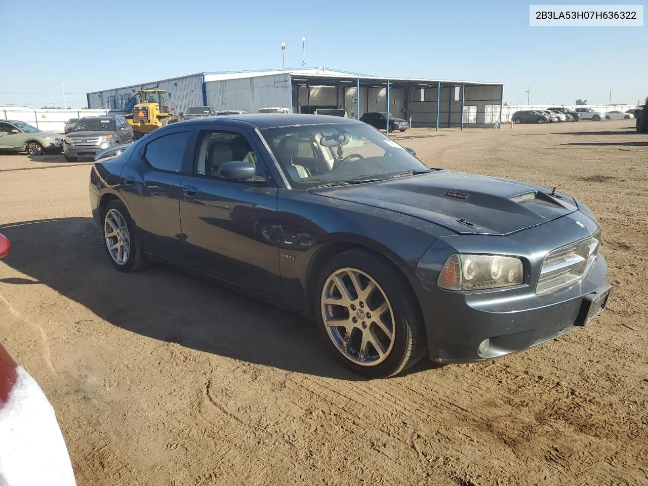 2007 Dodge Charger R/T VIN: 2B3LA53H07H636322 Lot: 70770144