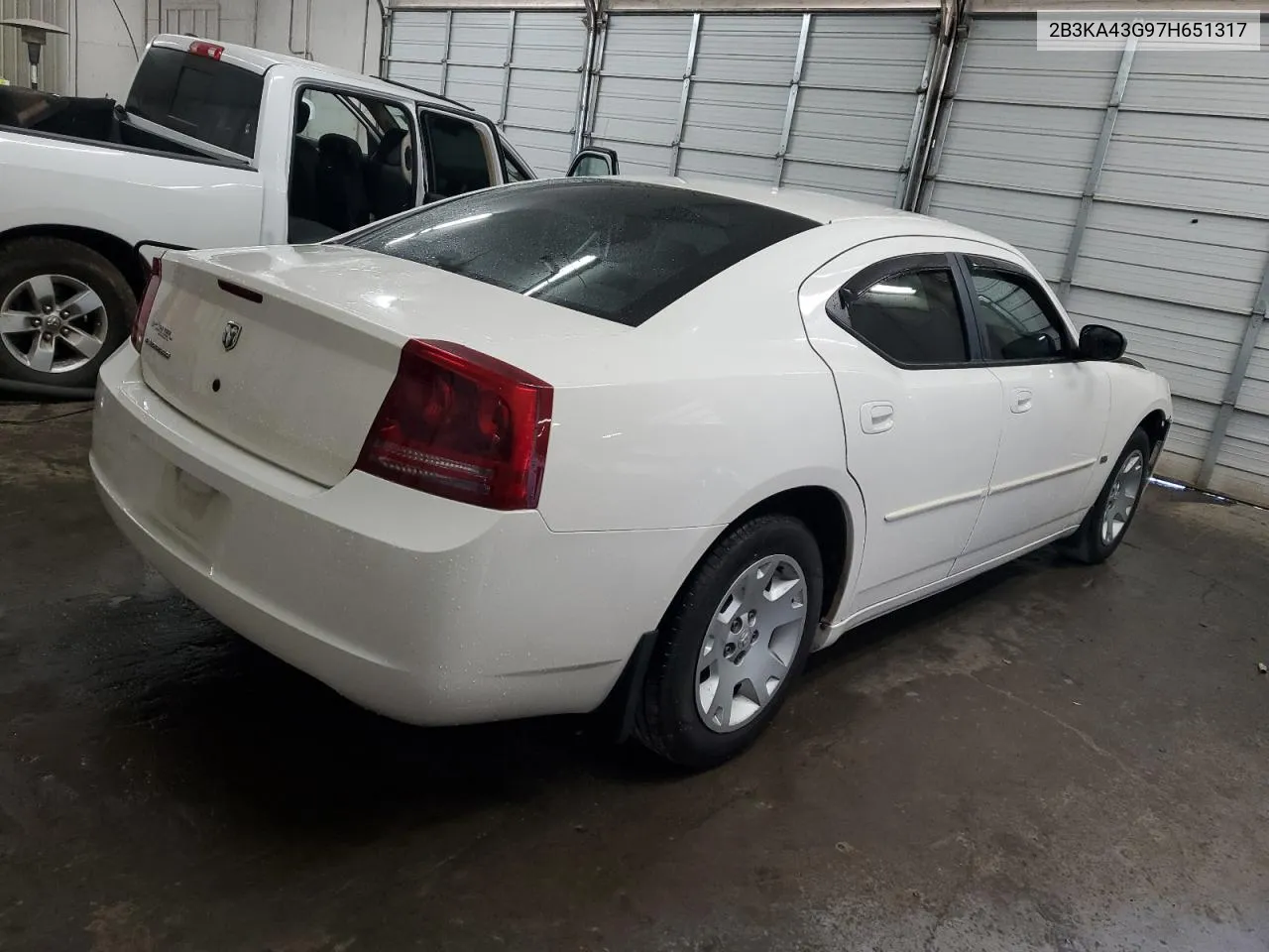 2007 Dodge Charger Se VIN: 2B3KA43G97H651317 Lot: 70777574