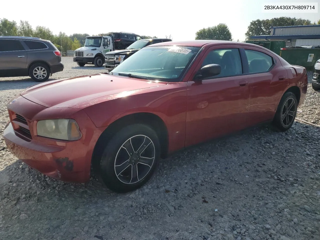 2007 Dodge Charger Se VIN: 2B3KA43GX7H809714 Lot: 70795844