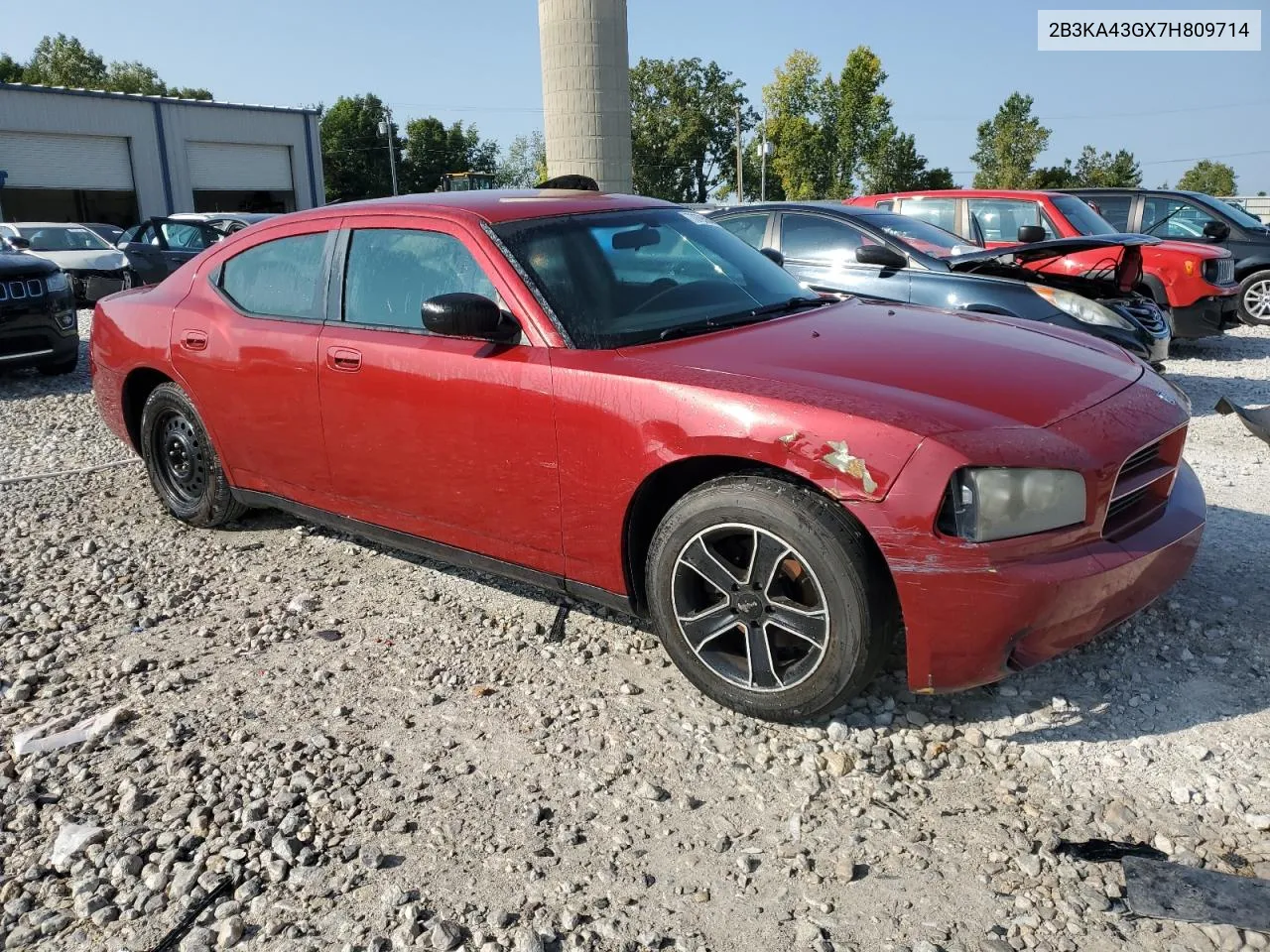 2007 Dodge Charger Se VIN: 2B3KA43GX7H809714 Lot: 70795844