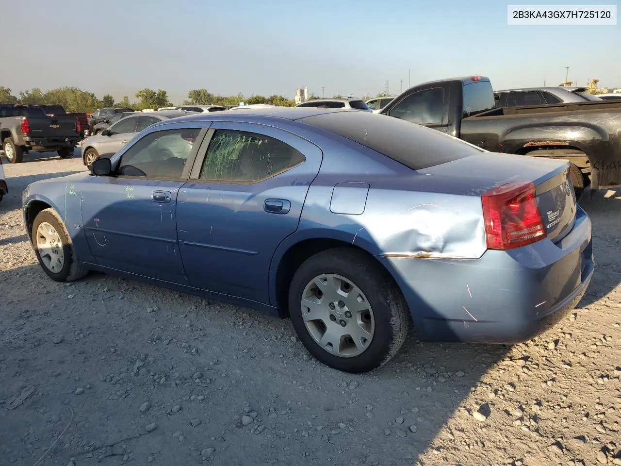 2007 Dodge Charger Se VIN: 2B3KA43GX7H725120 Lot: 70825514