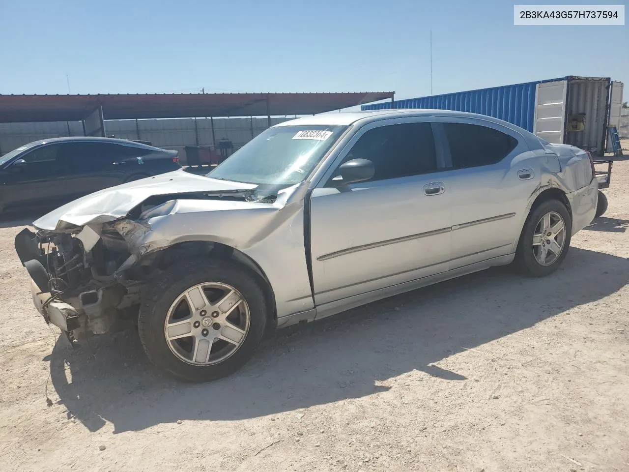 2007 Dodge Charger Se VIN: 2B3KA43G57H737594 Lot: 70832364