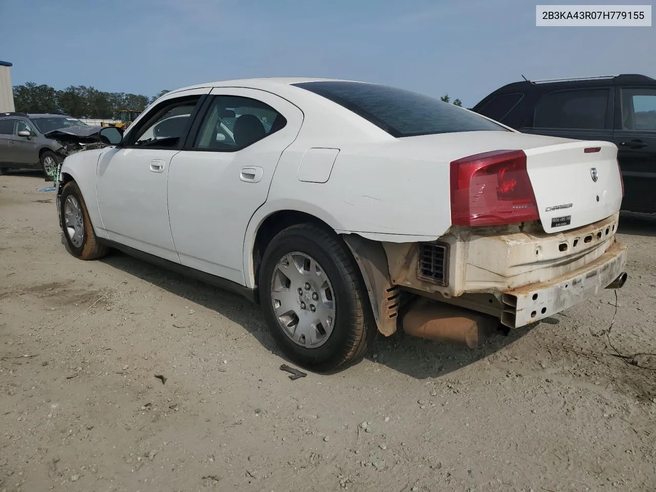 2007 Dodge Charger Se VIN: 2B3KA43R07H779155 Lot: 71195234