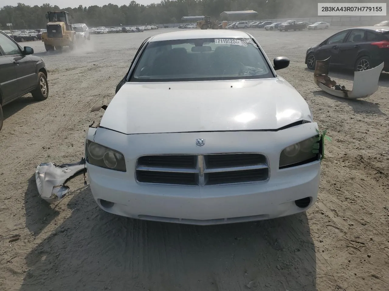 2007 Dodge Charger Se VIN: 2B3KA43R07H779155 Lot: 71195234