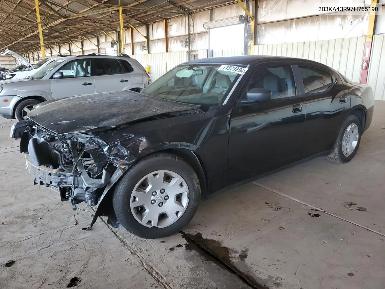 2007 Dodge Charger Se VIN: 2B3KA43R97H765190 Lot: 71579894