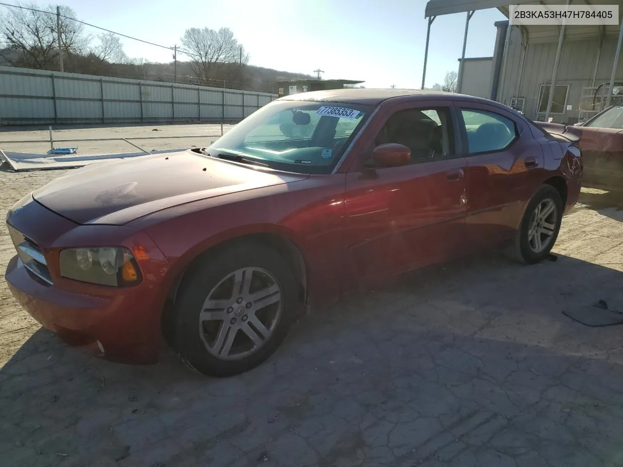 2007 Dodge Charger R/T VIN: 2B3KA53H47H784405 Lot: 72228134