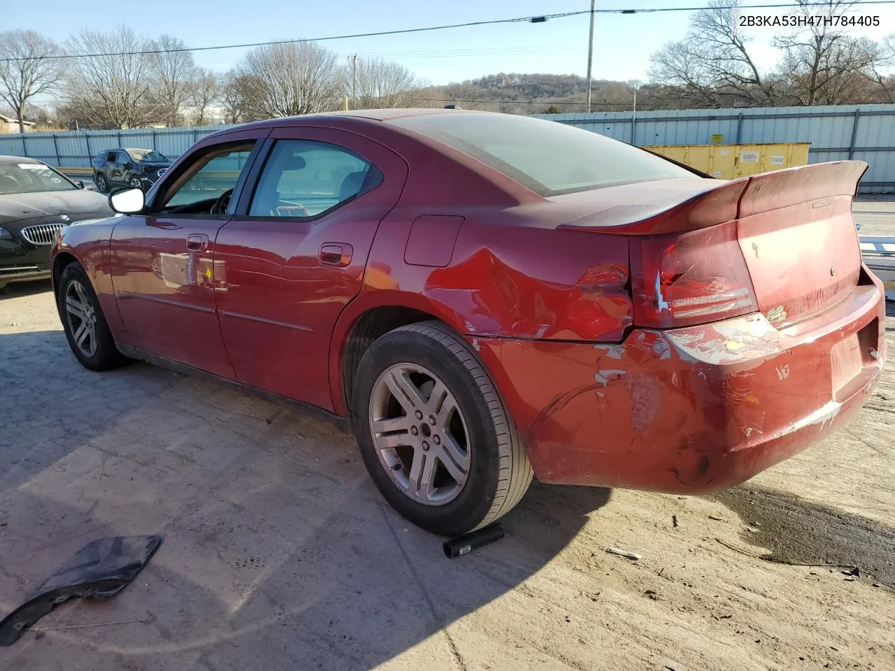 2007 Dodge Charger R/T VIN: 2B3KA53H47H784405 Lot: 72228134