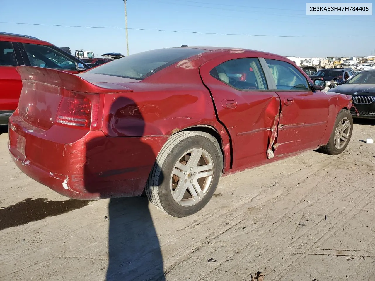 2007 Dodge Charger R/T VIN: 2B3KA53H47H784405 Lot: 72228134