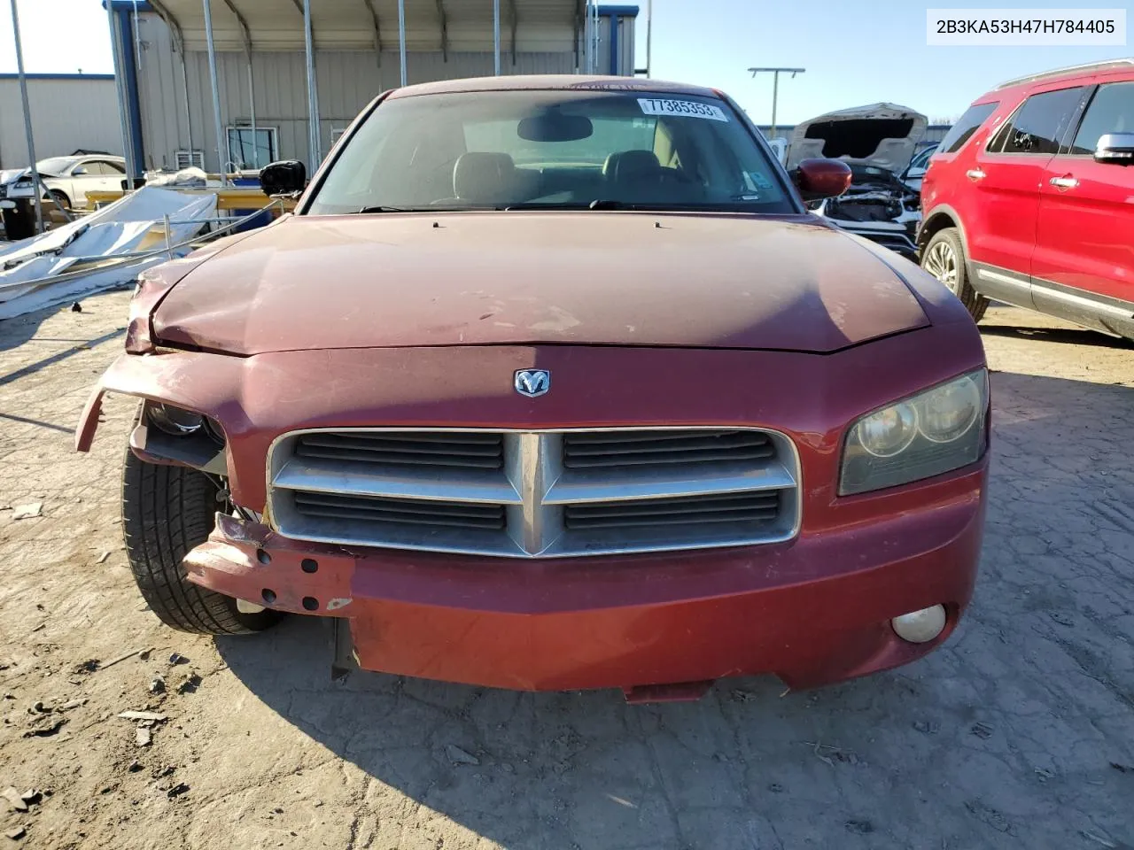 2007 Dodge Charger R/T VIN: 2B3KA53H47H784405 Lot: 72228134