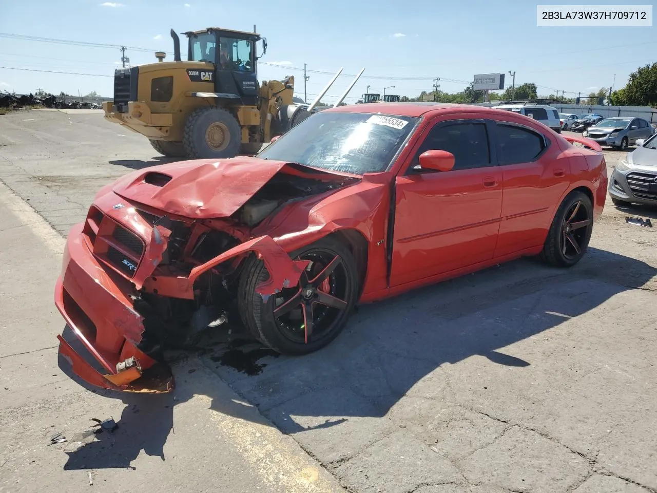 2007 Dodge Charger Srt-8 VIN: 2B3LA73W37H709712 Lot: 72255534