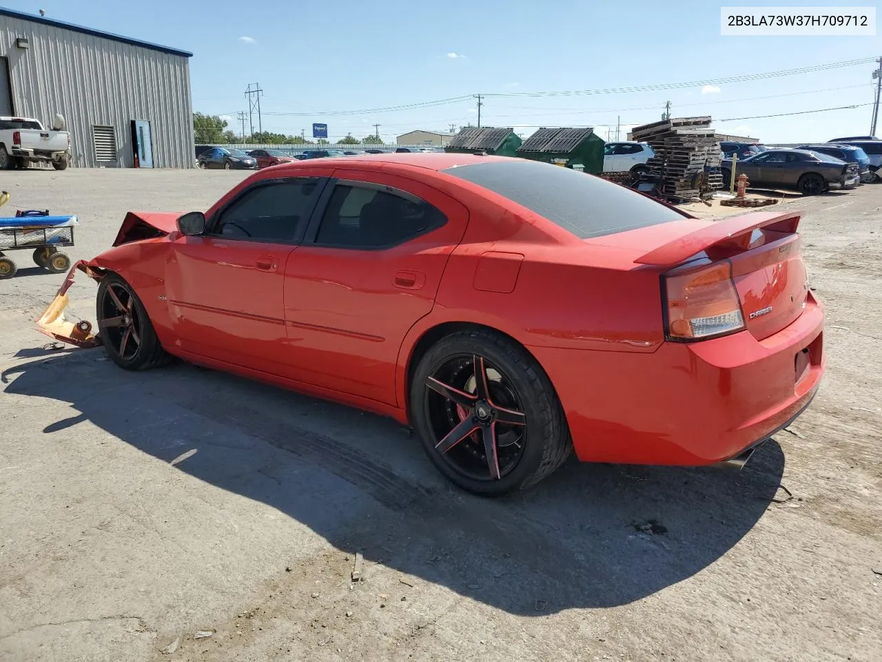 2007 Dodge Charger Srt-8 VIN: 2B3LA73W37H709712 Lot: 72255534