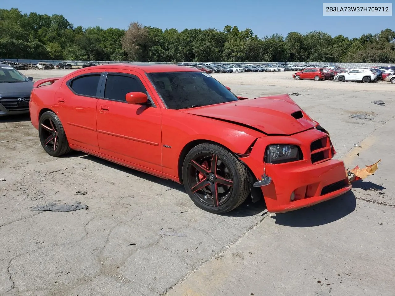 2007 Dodge Charger Srt-8 VIN: 2B3LA73W37H709712 Lot: 72255534