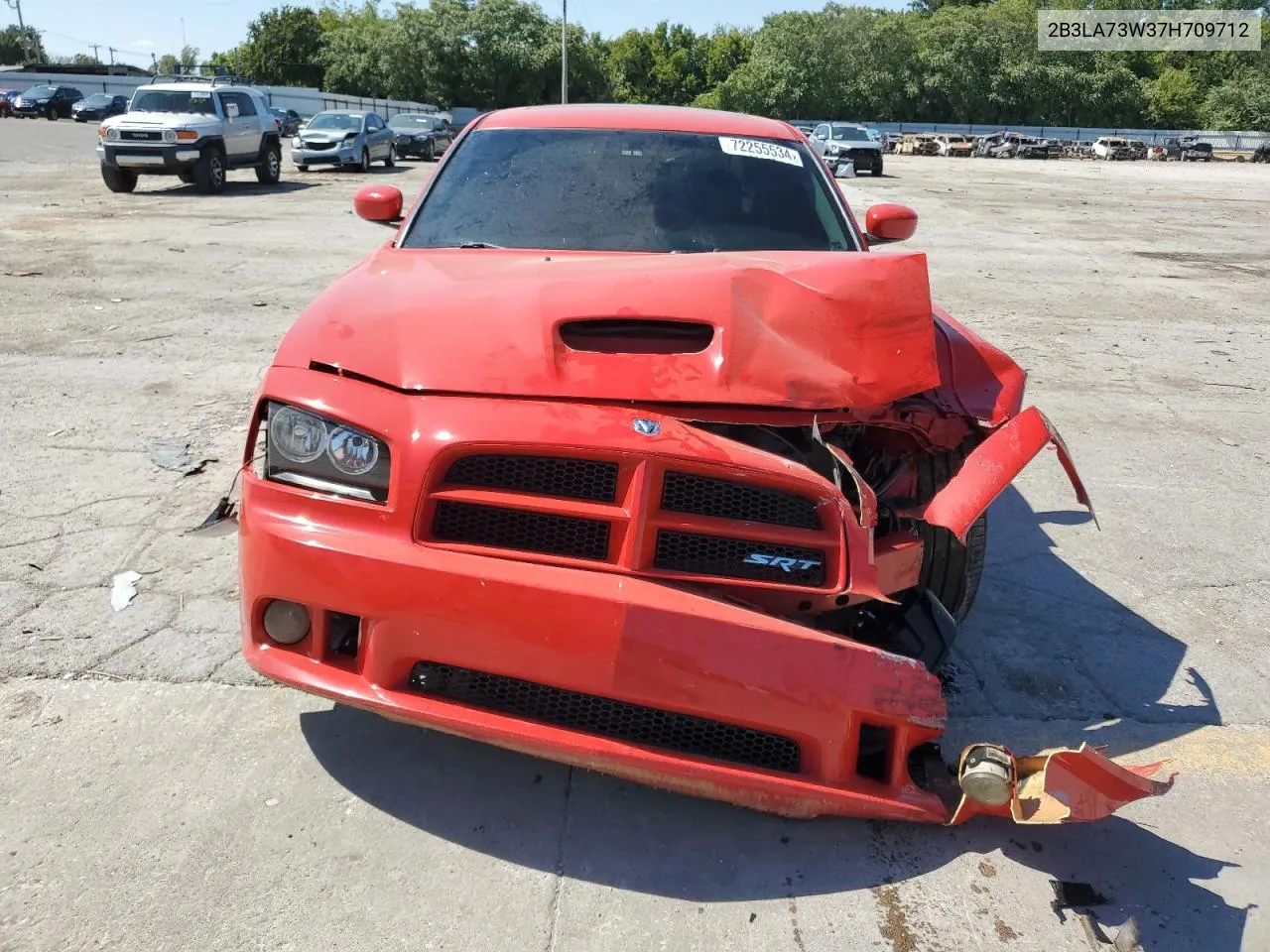 2007 Dodge Charger Srt-8 VIN: 2B3LA73W37H709712 Lot: 72255534