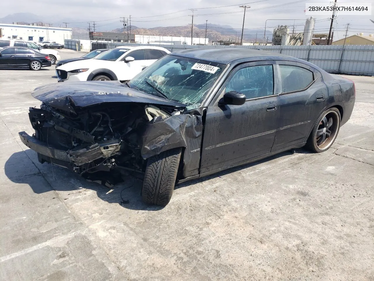 2007 Dodge Charger R/T VIN: 2B3KA53HX7H614694 Lot: 72477004