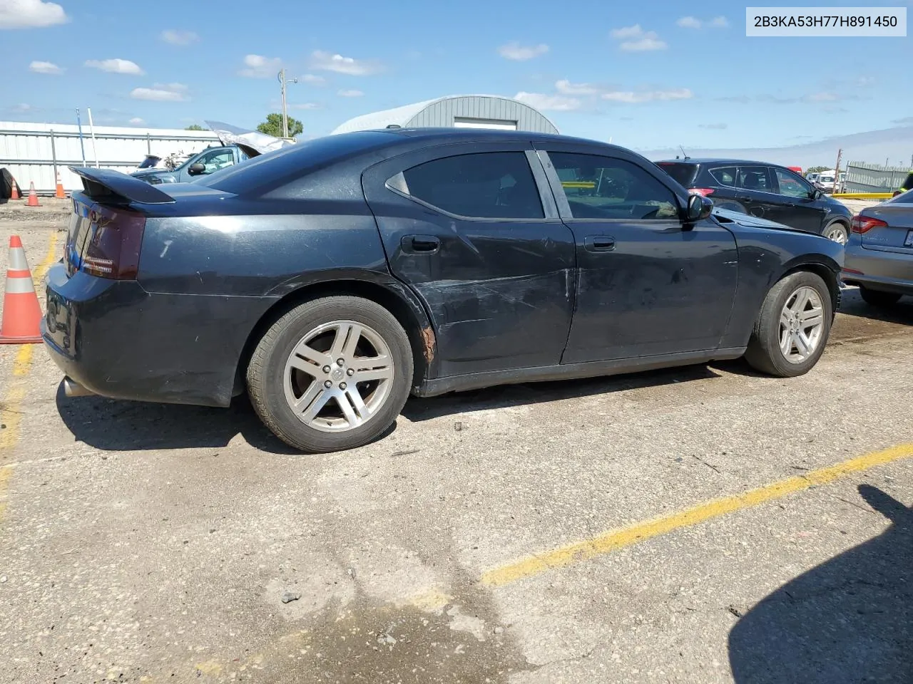 2007 Dodge Charger R/T VIN: 2B3KA53H77H891450 Lot: 72928704