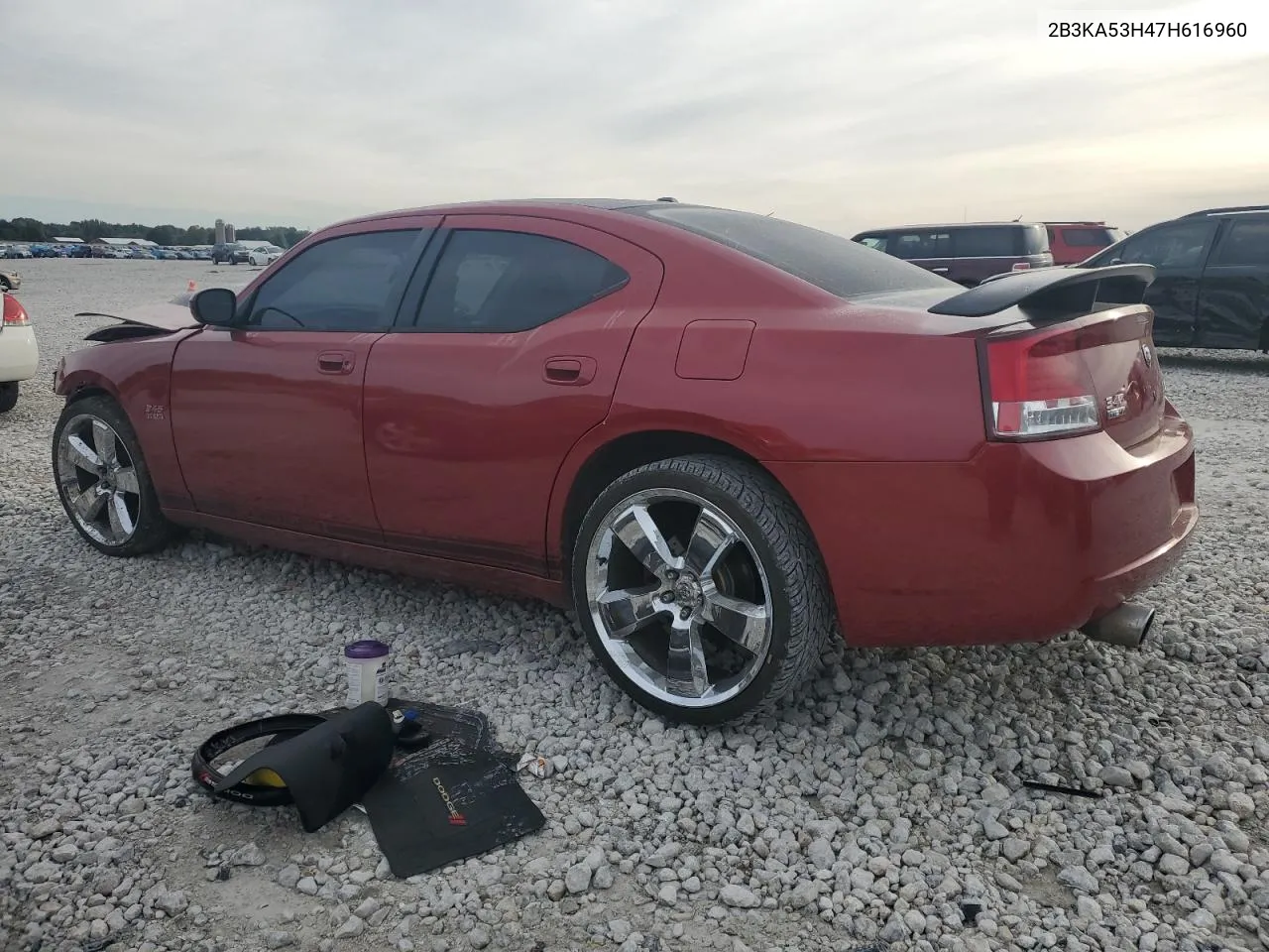 2007 Dodge Charger R/T VIN: 2B3KA53H47H616960 Lot: 73256374