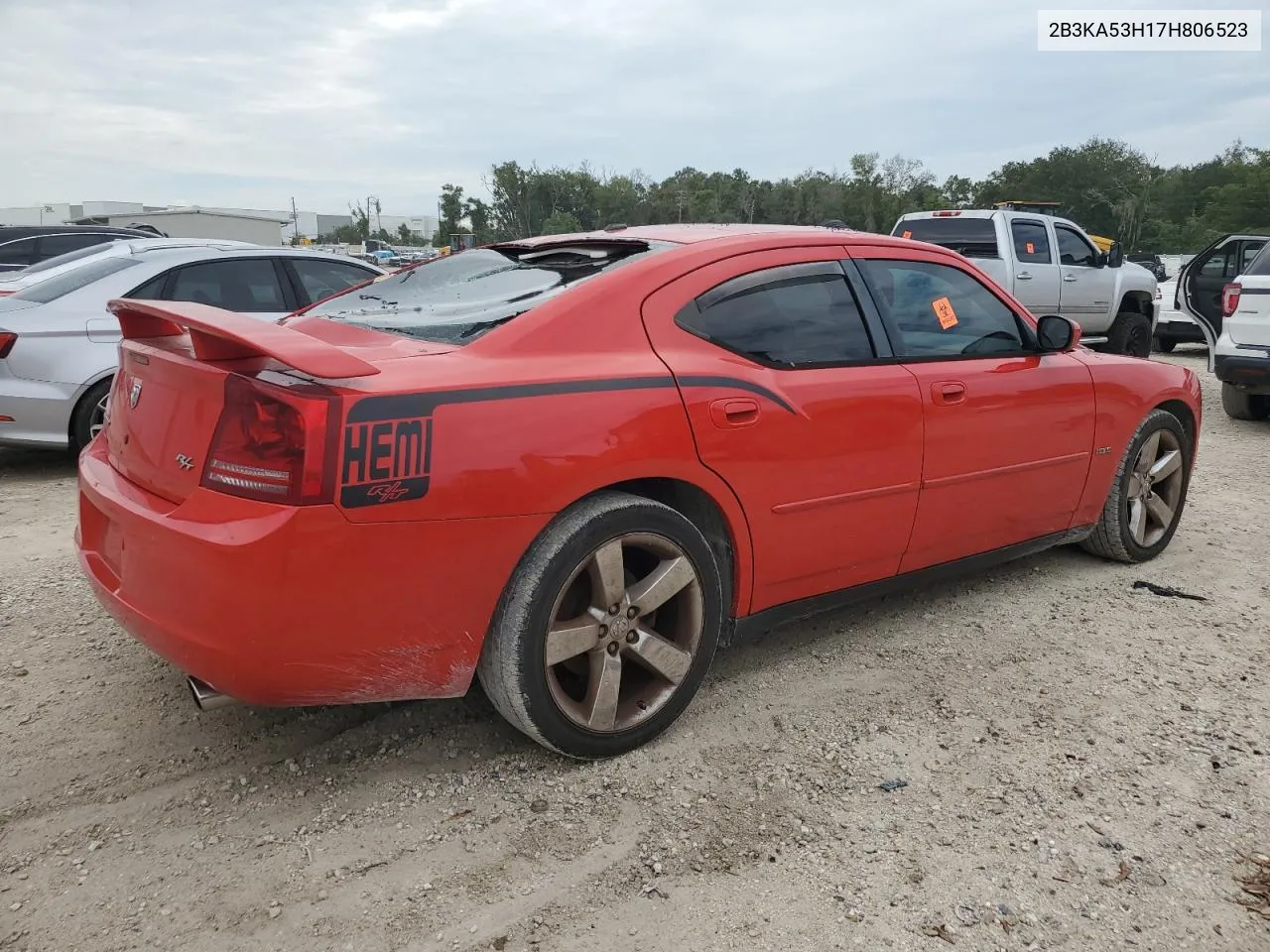 2007 Dodge Charger R/T VIN: 2B3KA53H17H806523 Lot: 73476384