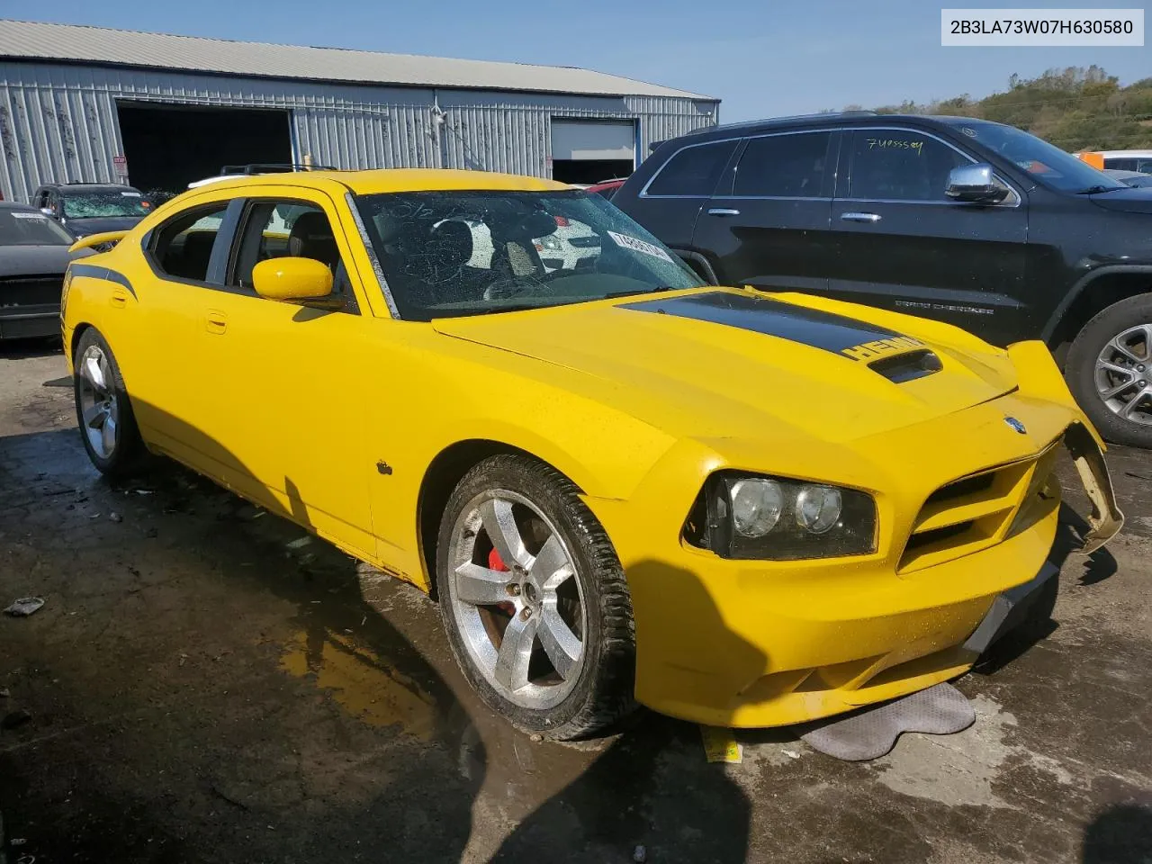 2007 Dodge Charger Srt-8 VIN: 2B3LA73W07H630580 Lot: 74806704