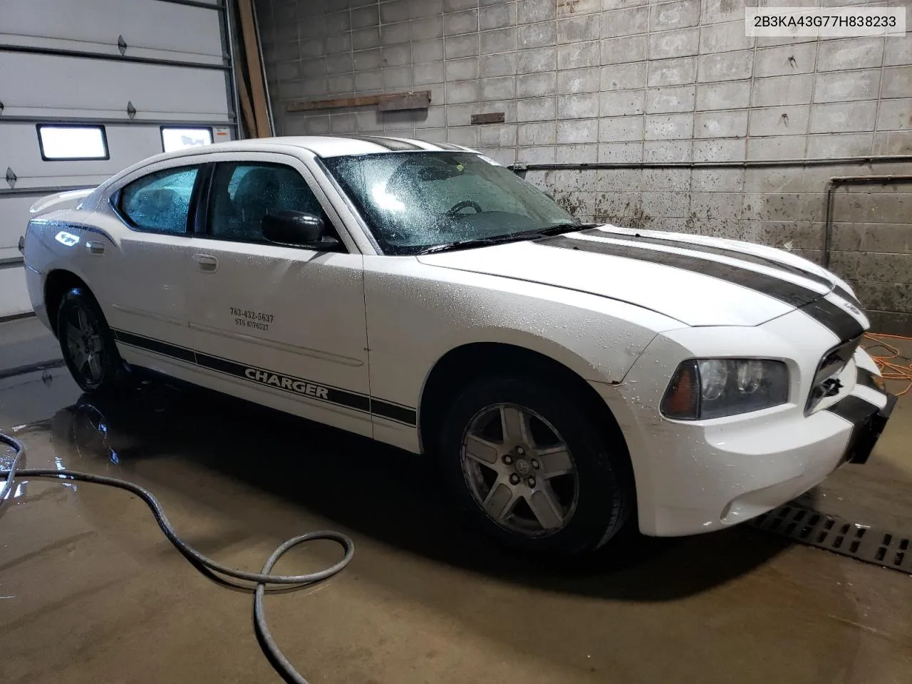 2007 Dodge Charger Se VIN: 2B3KA43G77H838233 Lot: 74908684