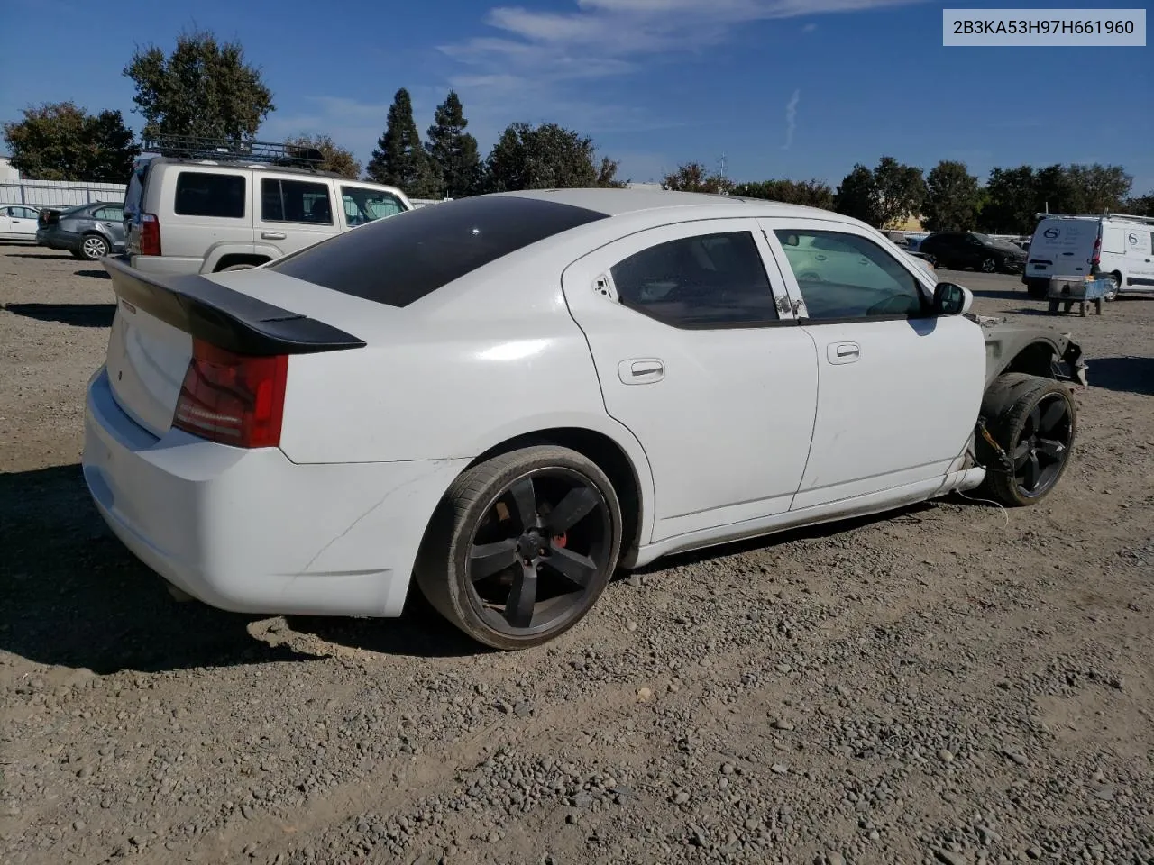 2007 Dodge Charger R/T VIN: 2B3KA53H97H661960 Lot: 75696634