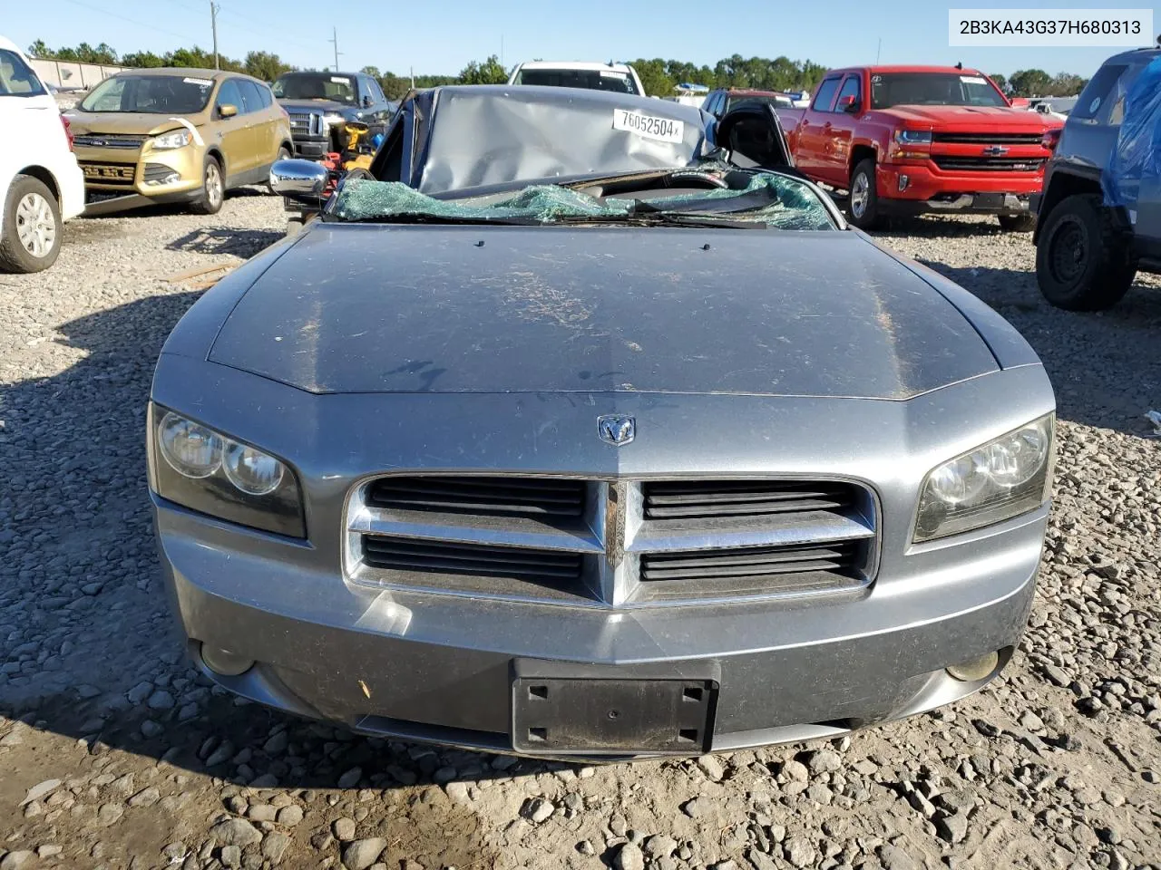 2007 Dodge Charger Se VIN: 2B3KA43G37H680313 Lot: 76052504