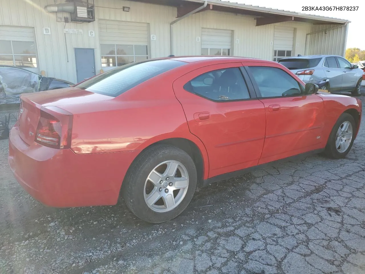 2007 Dodge Charger Se VIN: 2B3KA43G67H878237 Lot: 76524544