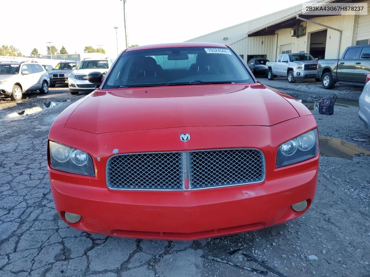 2007 Dodge Charger Se VIN: 2B3KA43G67H878237 Lot: 76524544