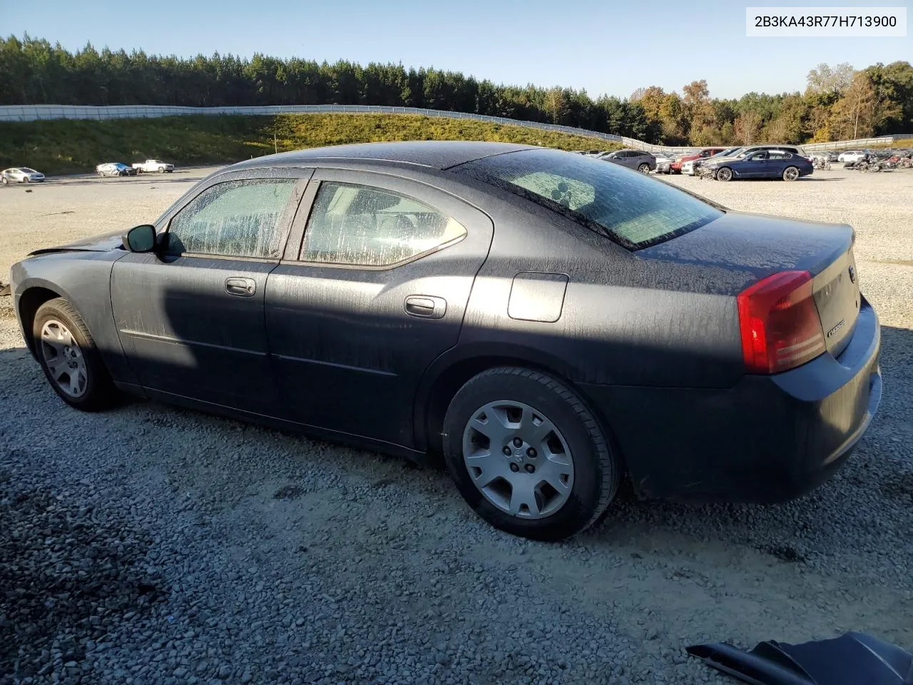 2007 Dodge Charger Se VIN: 2B3KA43R77H713900 Lot: 77105794