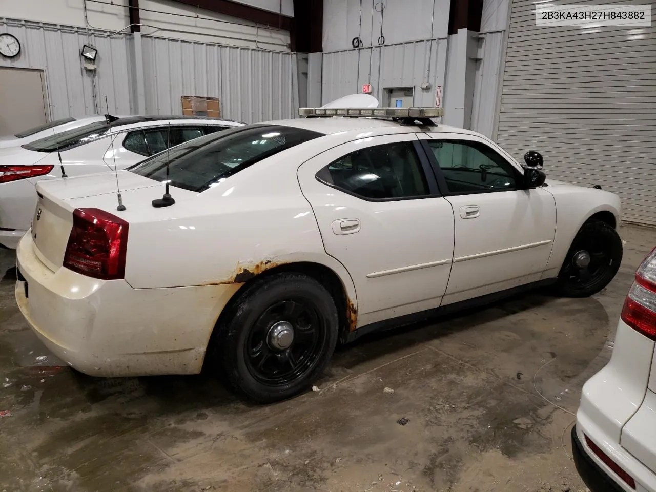 2007 Dodge Charger Se VIN: 2B3KA43H27H843882 Lot: 77700833