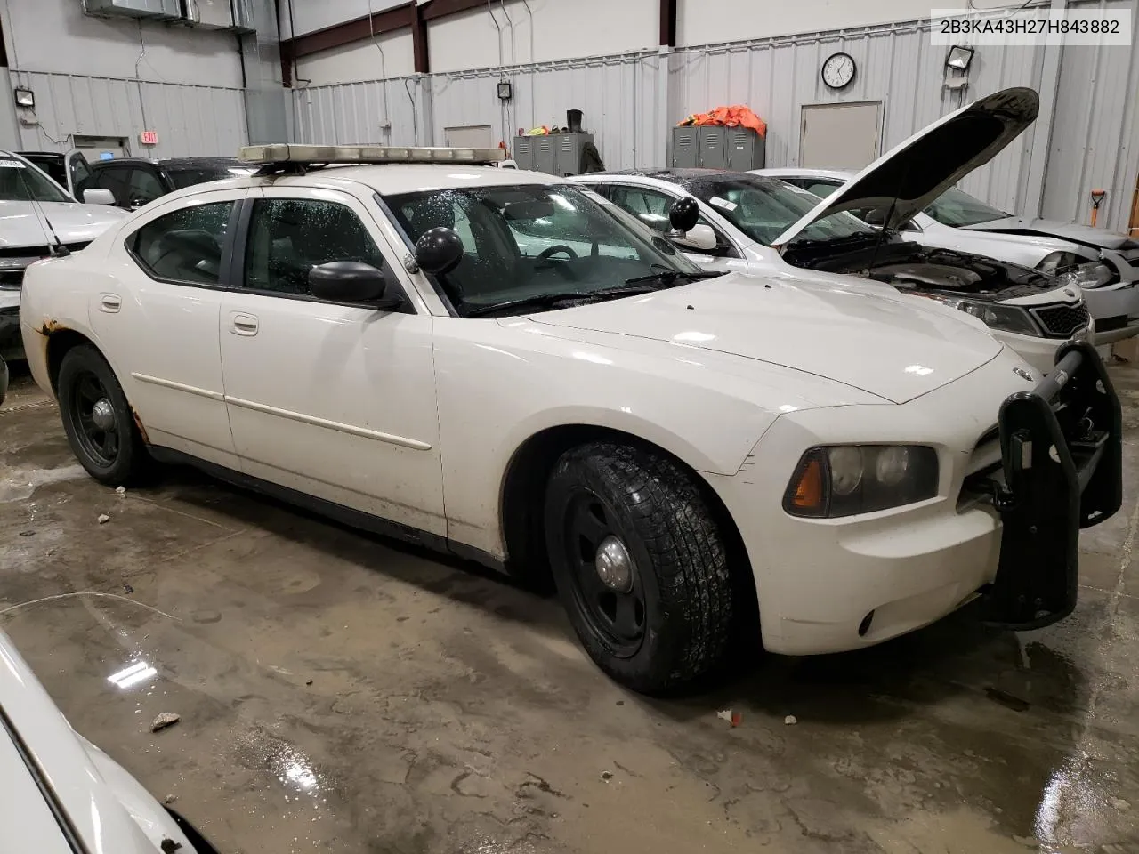 2007 Dodge Charger Se VIN: 2B3KA43H27H843882 Lot: 77700833