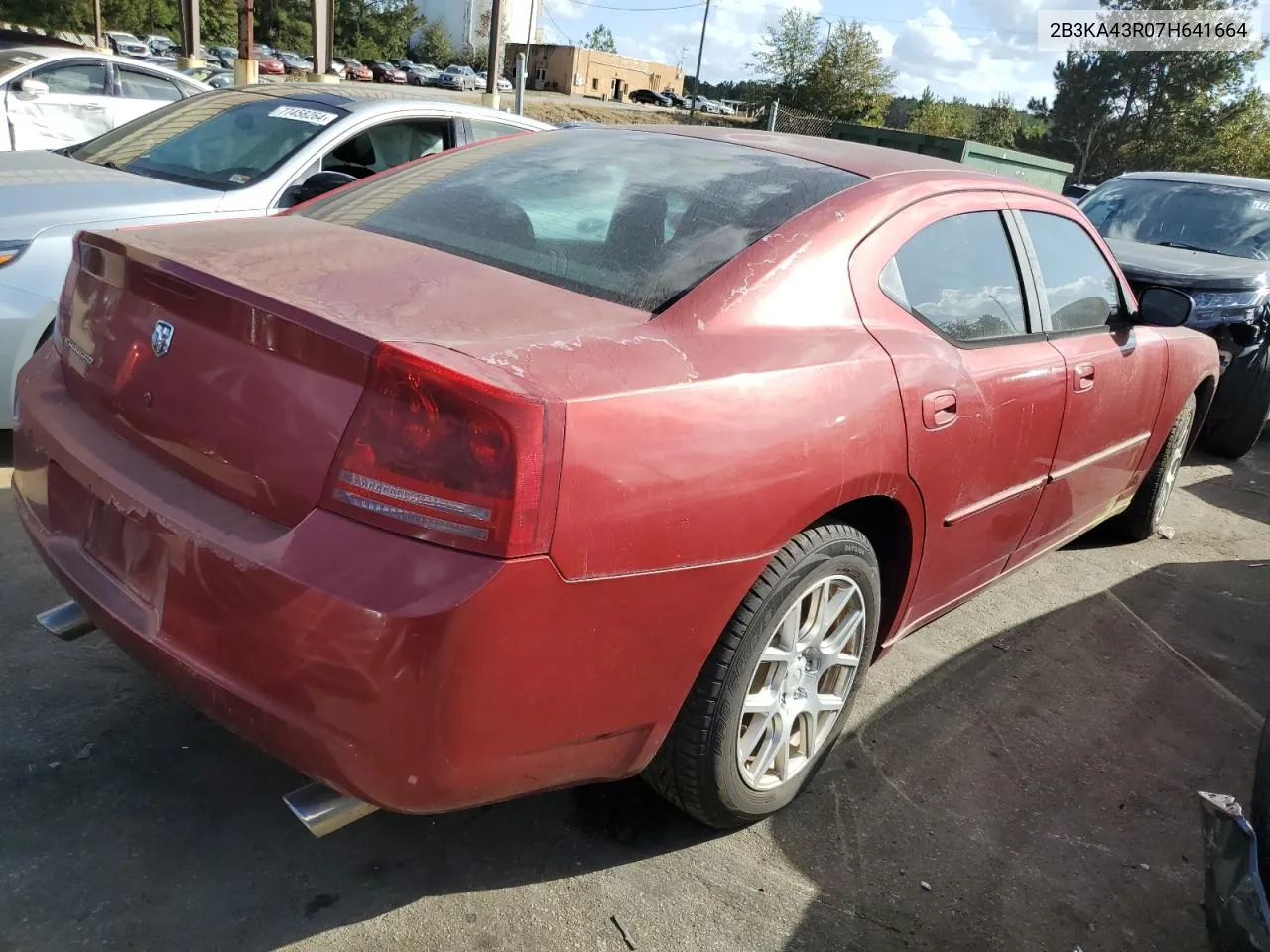 2007 Dodge Charger Se VIN: 2B3KA43R07H641664 Lot: 78354024