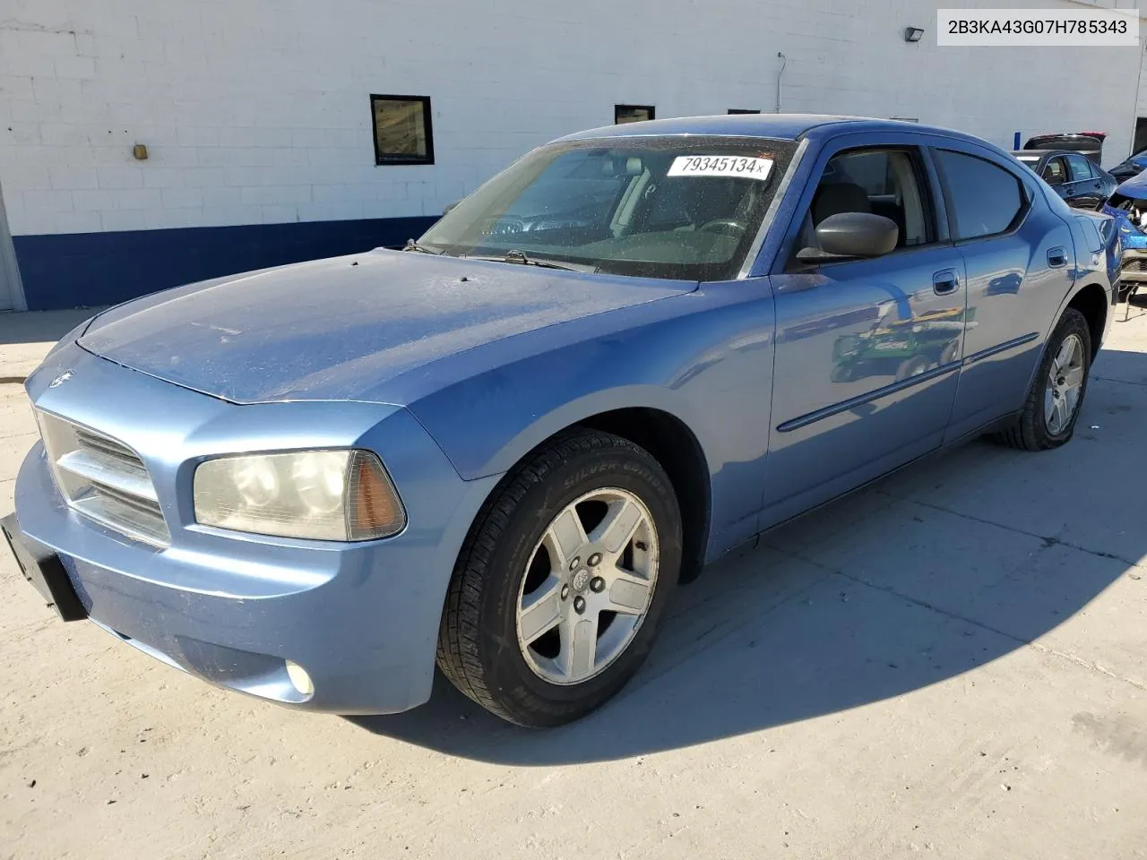 2007 Dodge Charger Se VIN: 2B3KA43G07H785343 Lot: 79345134