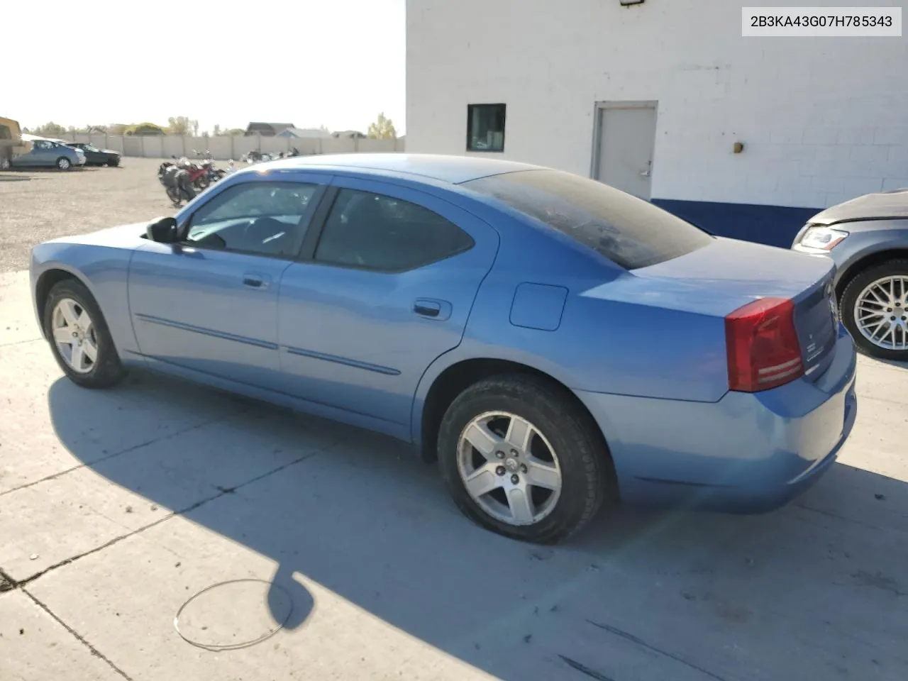 2007 Dodge Charger Se VIN: 2B3KA43G07H785343 Lot: 79345134