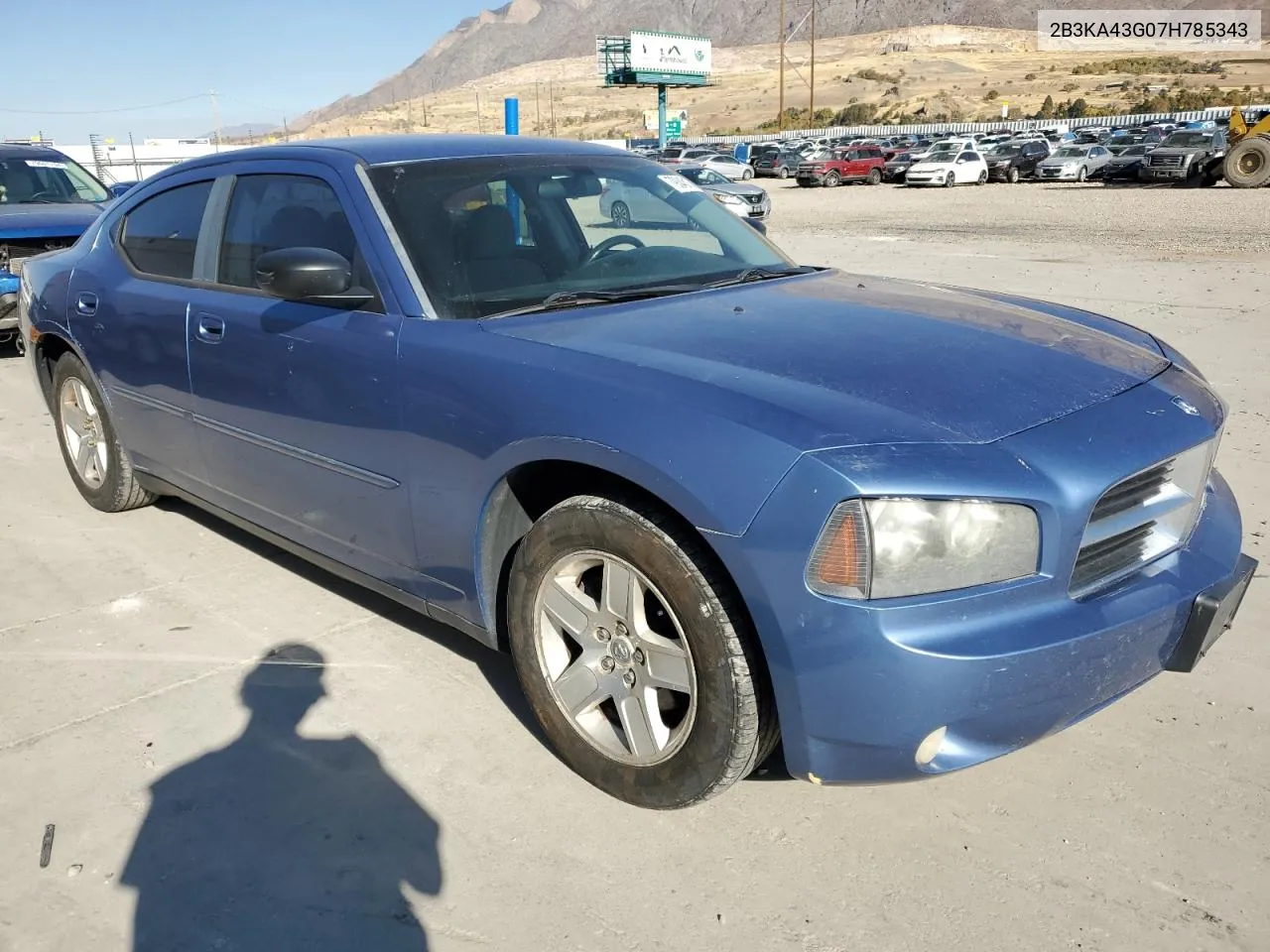 2007 Dodge Charger Se VIN: 2B3KA43G07H785343 Lot: 79345134