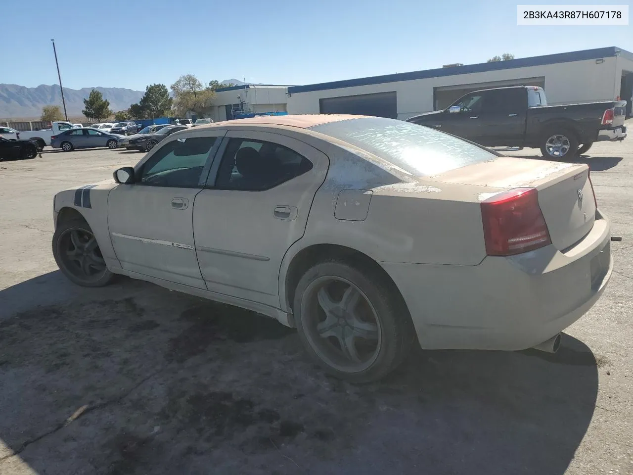 2007 Dodge Charger Se VIN: 2B3KA43R87H607178 Lot: 80311404