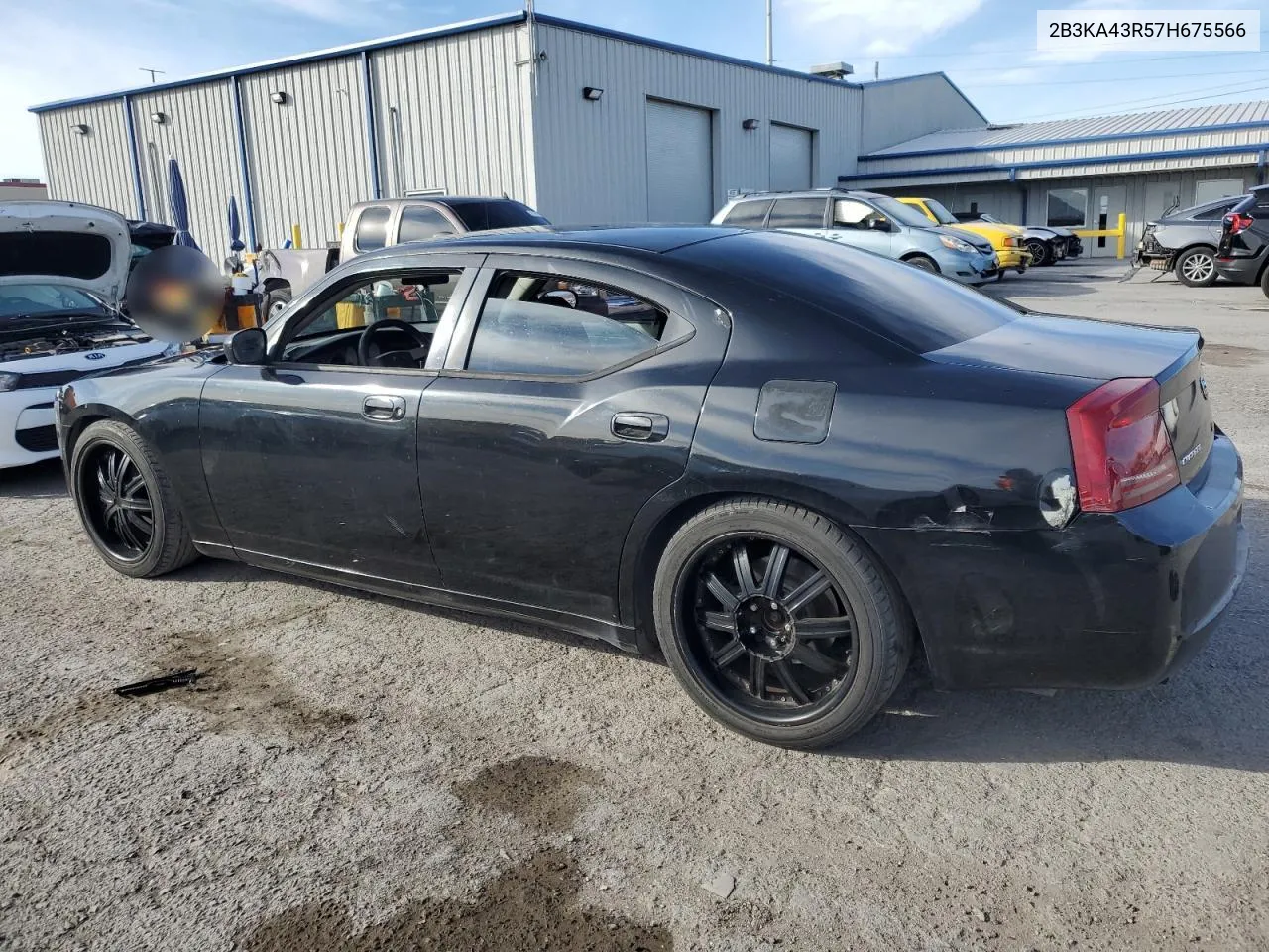 2007 Dodge Charger Se VIN: 2B3KA43R57H675566 Lot: 80972574