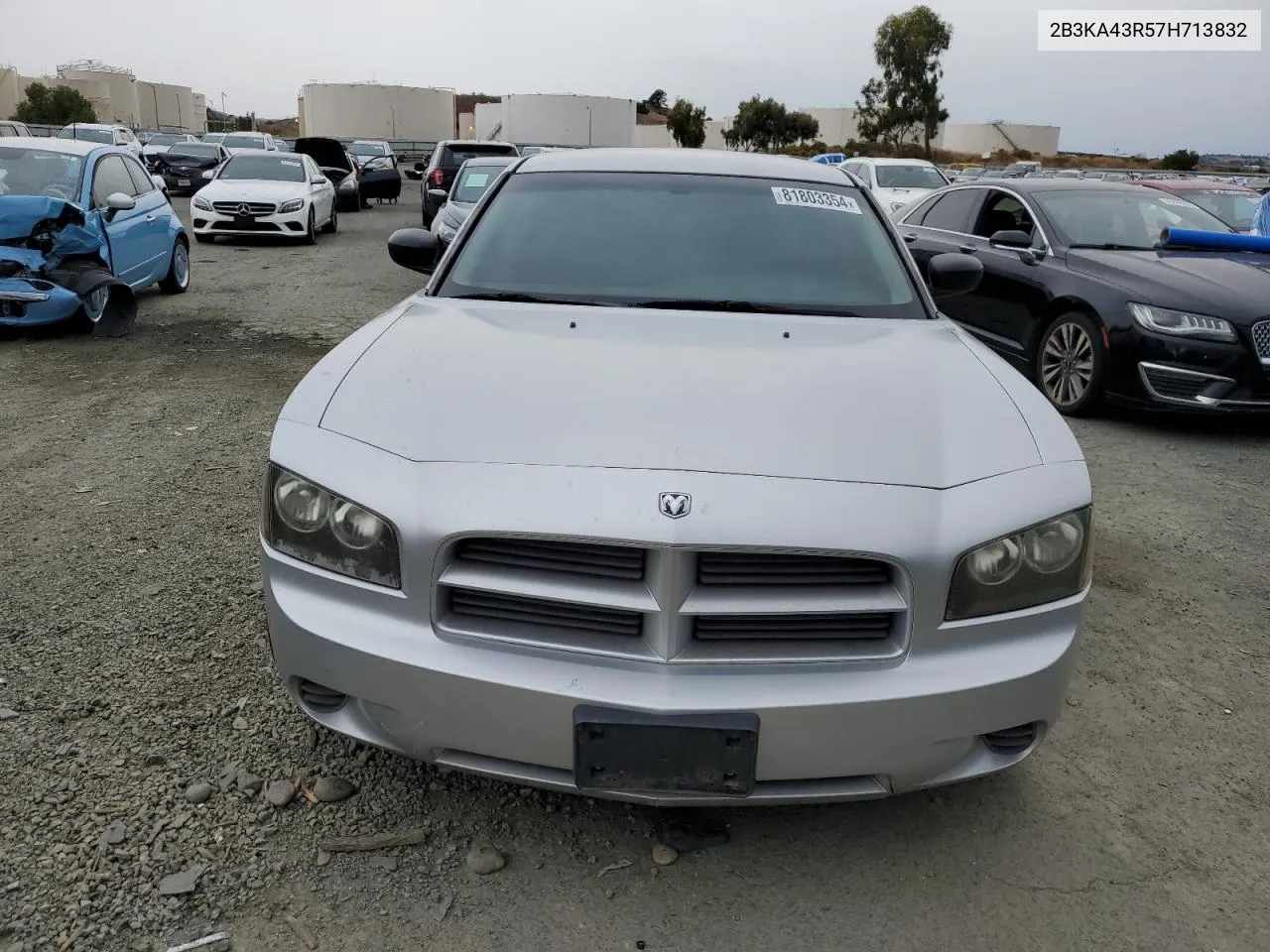 2007 Dodge Charger Se VIN: 2B3KA43R57H713832 Lot: 81803354