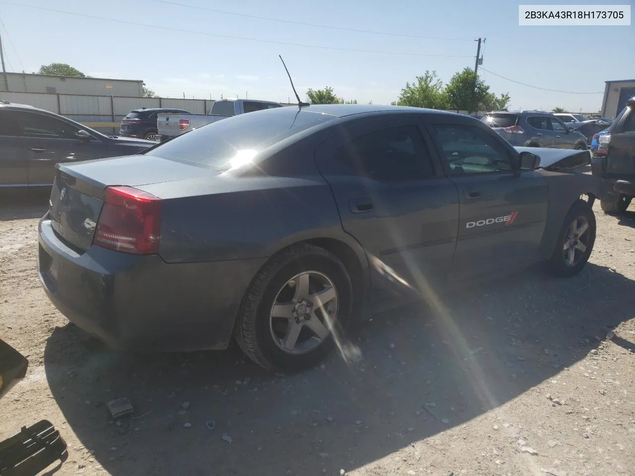 2008 Dodge Charger VIN: 2B3KA43R18H173705 Lot: 55547654