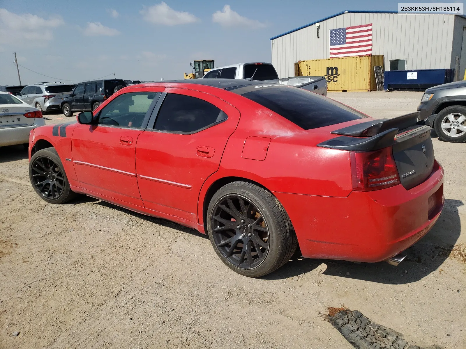 2008 Dodge Charger R/T VIN: 2B3KK53H78H186114 Lot: 56273984