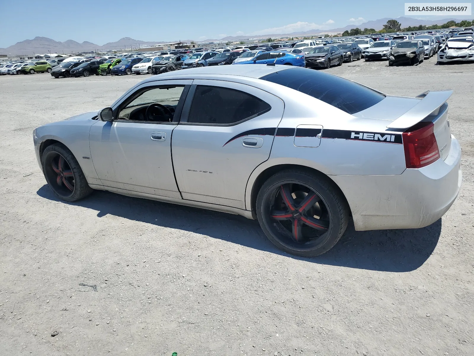 2008 Dodge Charger R/T VIN: 2B3LA53H58H296697 Lot: 60517684