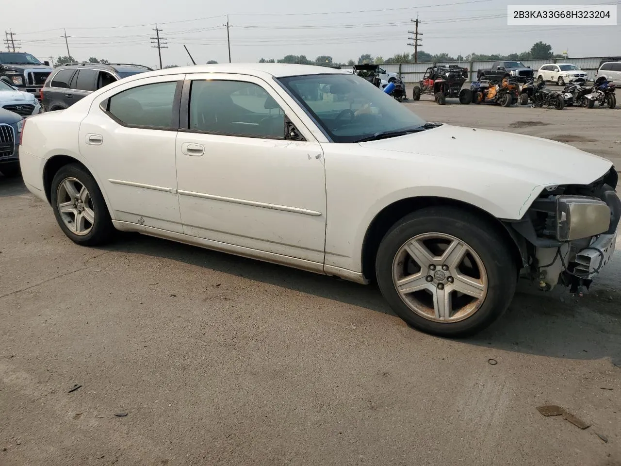 2008 Dodge Charger Sxt VIN: 2B3KA33G68H323204 Lot: 61752564