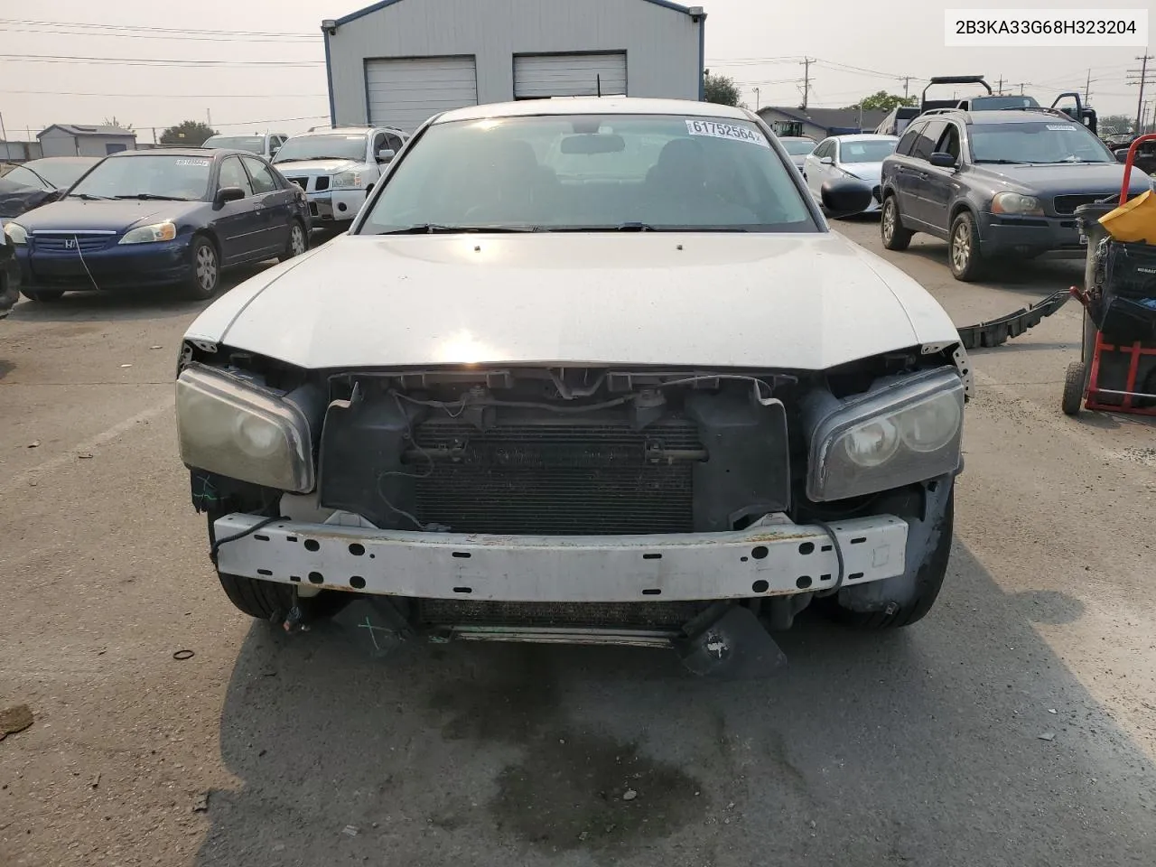 2008 Dodge Charger Sxt VIN: 2B3KA33G68H323204 Lot: 61752564