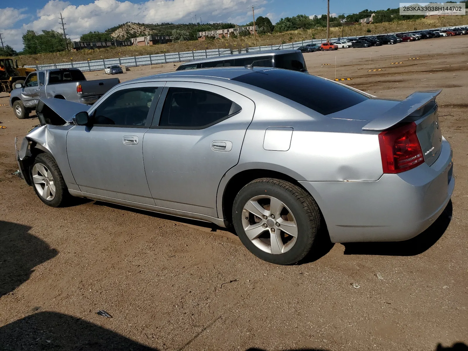 2008 Dodge Charger Sxt VIN: 2B3KA33G38H144702 Lot: 61761024