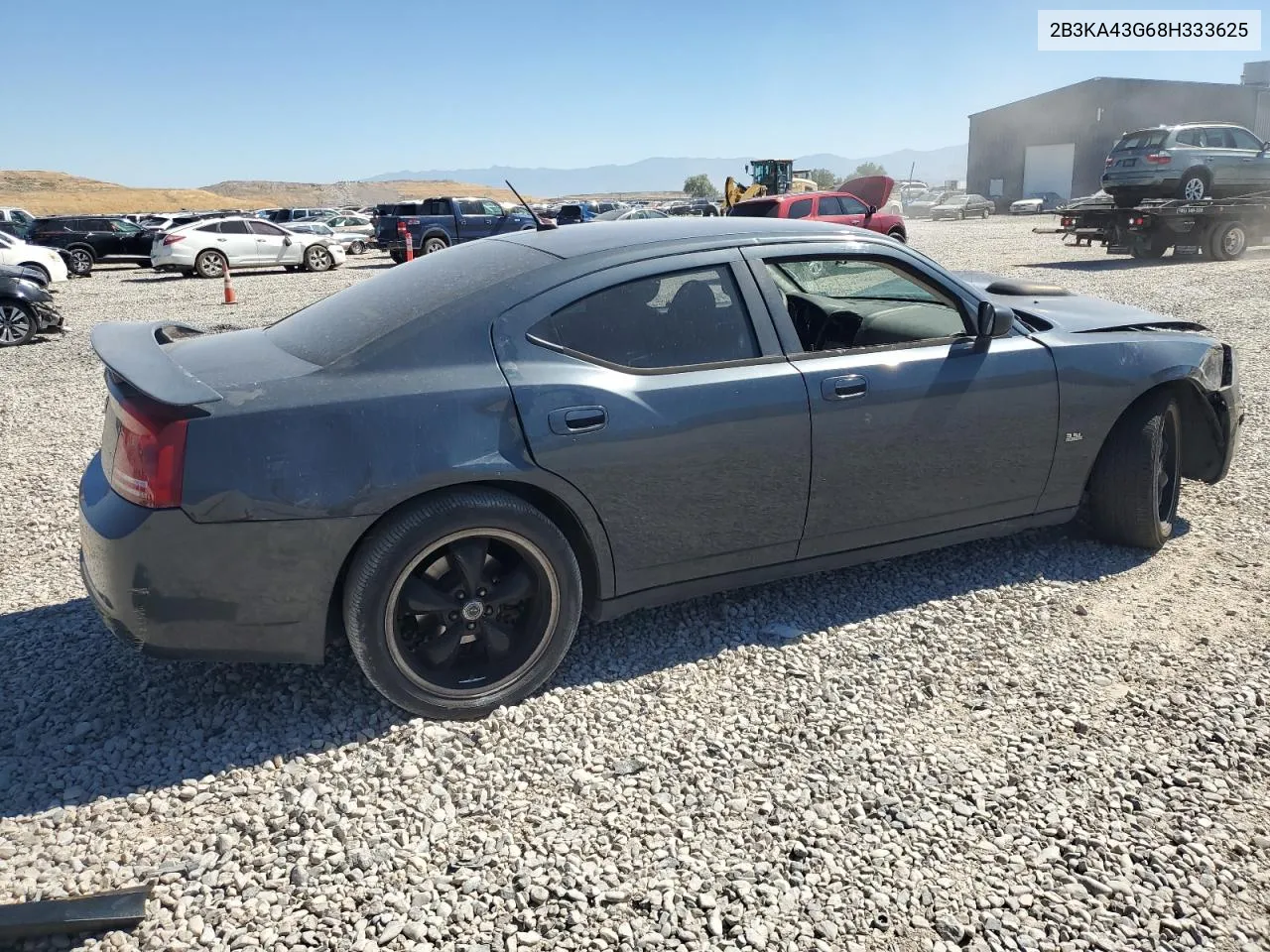 2008 Dodge Charger VIN: 2B3KA43G68H333625 Lot: 61874104