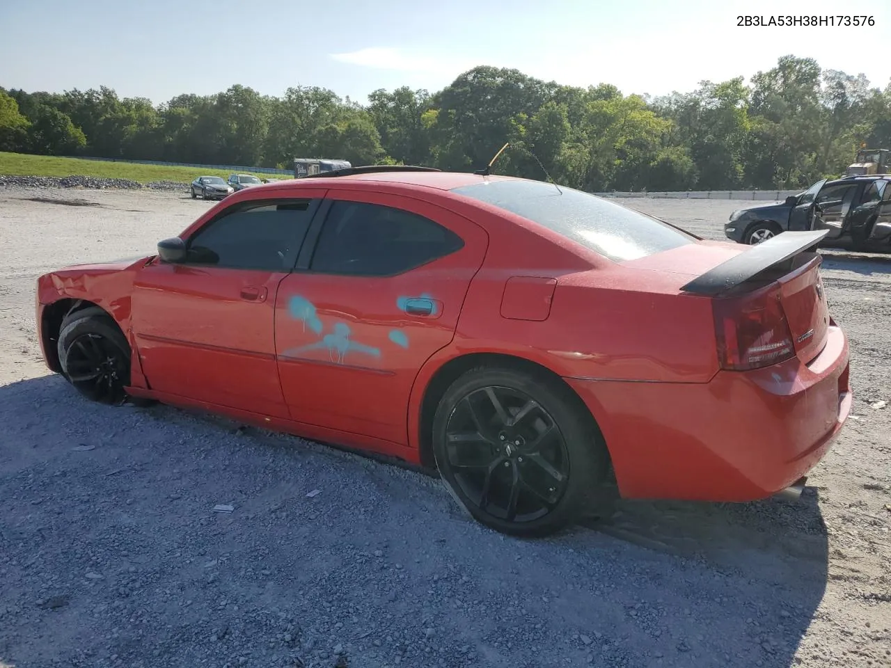 2008 Dodge Charger R/T VIN: 2B3LA53H38H173576 Lot: 63174914