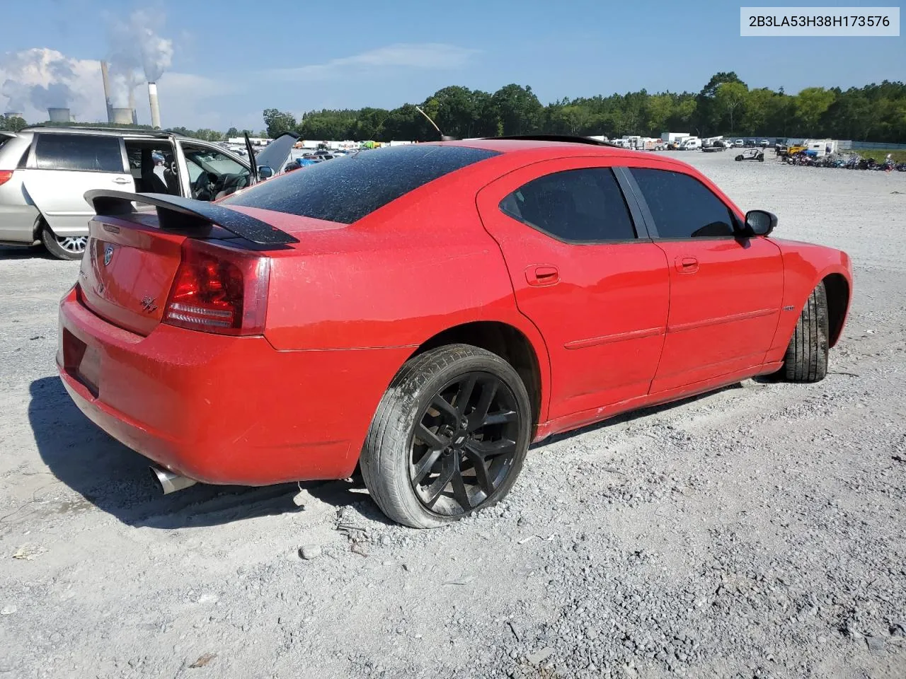 2008 Dodge Charger R/T VIN: 2B3LA53H38H173576 Lot: 63174914