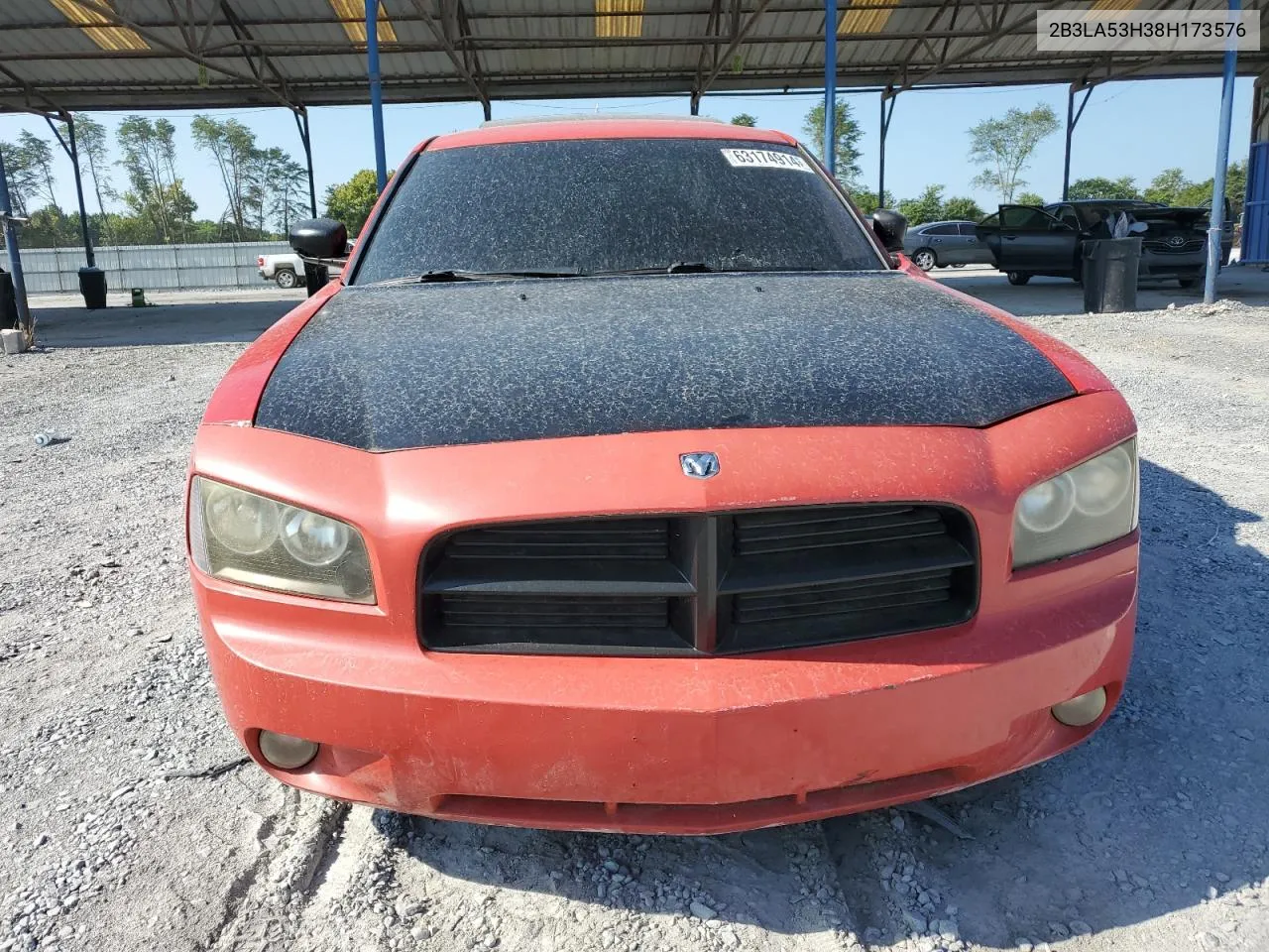 2008 Dodge Charger R/T VIN: 2B3LA53H38H173576 Lot: 63174914